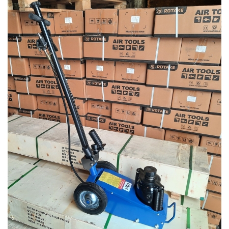 ES1600-7 Домкрат грузовой подкатной пневмогидравлика, 35т