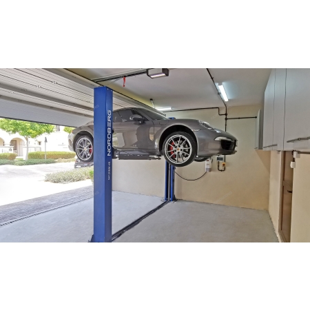 Подъемник 2 х стоечный 4т снятие со стопоров с одной колонны 380в N4120BM-4B_380