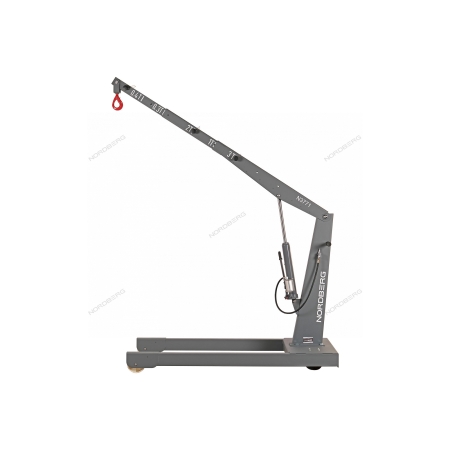 Кран подкатной гидравлический складной 3т усиленный N3771