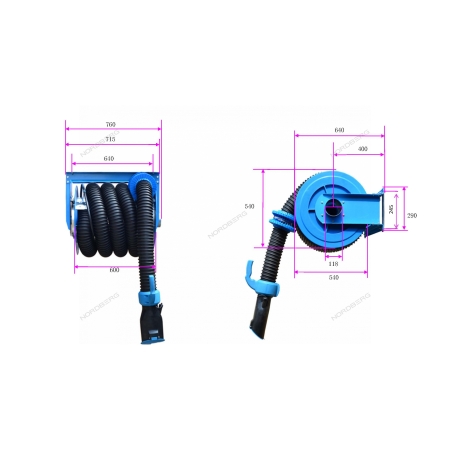 Катушка для шланга D=100 мм H8100125 (NORDBERG)