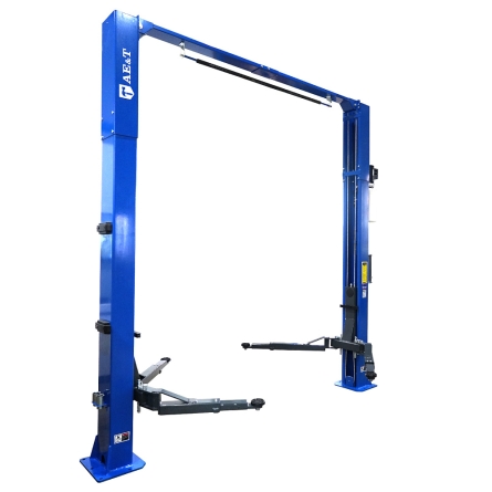 Подъемник гидравлический автомобильный двухстоечный 4т с верхней синхронизацией 220в S4D-2E