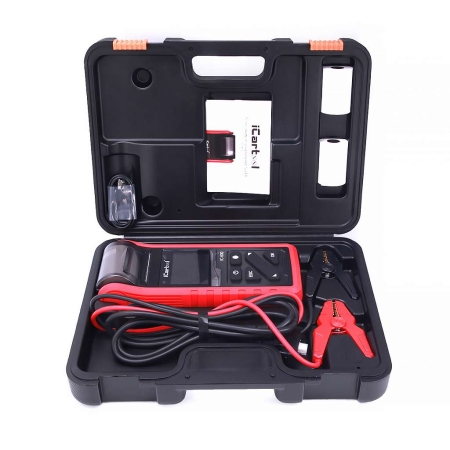 Тестер аккумуляторных батарей (АКБ) 6/12/24V iCartool IC-600