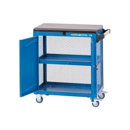 Тележка инструментальная, 3 полки с дверцами T2N (NORDBERG)