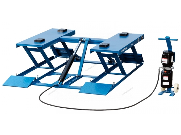 Автоподъемник ножничный 3т мобильный 220в N633-3B_220