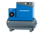 Компрессор винтовой, 7,5 кВт, ресивер 350 л, 10 бар, 900 л/мин, осушитель NCA10RD ( NORDBERG)