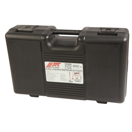 Набор инструментов для кузовных работ гидравлический, усилие 4т, 17 предметов в кейсе JTC