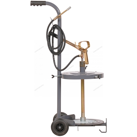 Насос бочковой ручной для перекачки масла из бочки 20-60 л с тележкой N5020T