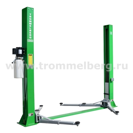 Двухстоечный подъемник с нижней синхронизацией 4т 380в ECO1140