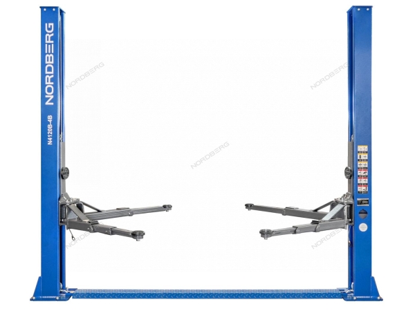 Двухстоечный автомобильный подъемник 4т 380в N4120B-4B_3+2_380