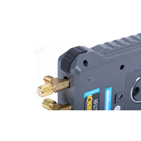 Коллектор манометрический электронный со шлангами и муфтами в кейсе NFG7K (NORDBERG)