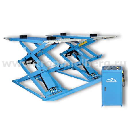 Подъемник ножничный автомобильный 3т напольный TST 330S