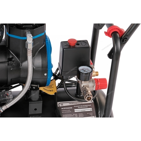 Компрессор безмасляный 220 В, ресивер 24 л, 250 л/мин NCEO24/250 (NORDBERG)