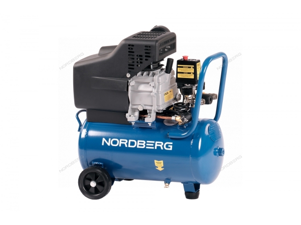 Компрессор поршневой, 220 В, ресивер 24 л, 240 л/мин NCE25/241 ( NORDBERG)