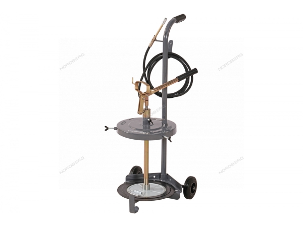 Насос бочковой ручной для перекачки масла из бочки 20-60 л с тележкой N5020T