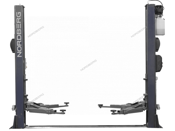 Подъемник 380 вольт автомобильный двухстоечный 4,5т электростопора N4125-4,5G