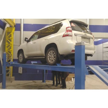 Четырехстоечный электрогидравлический подъемник, TS5.5D-4L