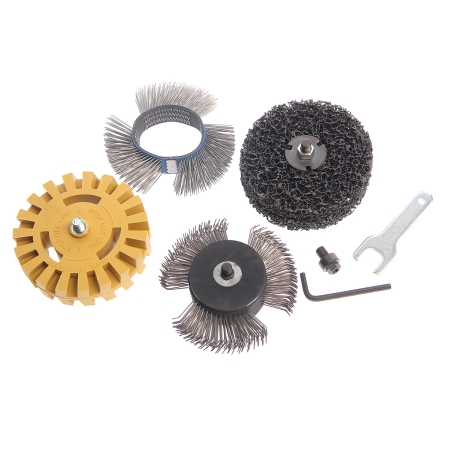 Машинка пневматическая шлифовальная угловая 3600об/мин., 90PSI с комплектом дисков JTC