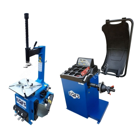 Комплект ES-3022 Шиномонтажный станок полуавтомат + ES-600 Балансировочный станок