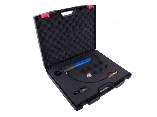 Съемник дизельных форсунок, пневматический с комплектом адаптеров ОДА Сервис ODA-3204B