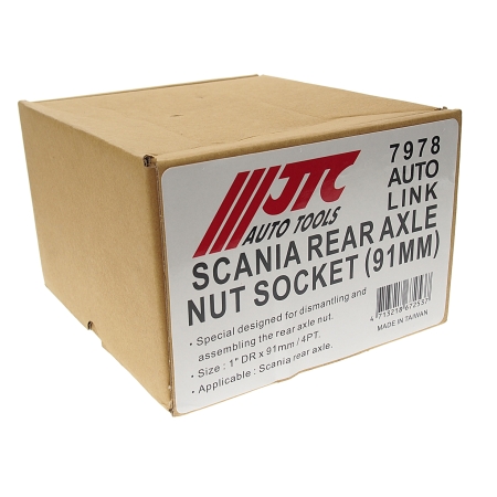 Головка ступичная 91мм для заднего моста (SCANIA) JTC