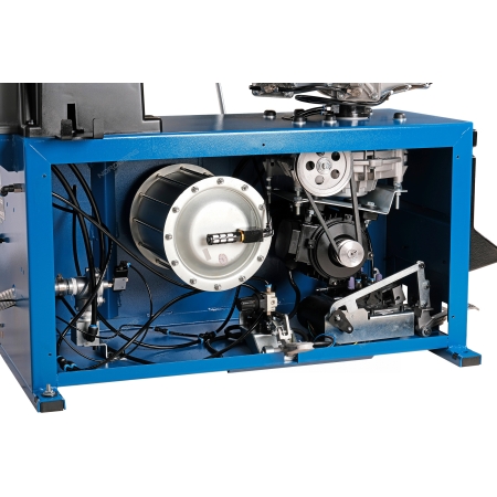 Станок шиномонтажный полуавтомат, двухскоростной, стол с накладками, взрывная накачка, 380 В, синий 4639B 380 (NORDBERG)