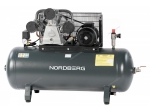 Компрессор поршневой с ременной передачей 380 В, ресивер 270 л, 950 л/мин NCP300/950 (NORDBERG)