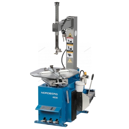 Станок шиномонтажный полуавтомат, односкоростной, 380 В, синий 4638(B) 380 (NORDBERG)
