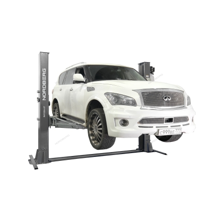 Автомобильный гидравлический подъемник двухстоечный 5т электростопора 380в N4122AE-5G_380