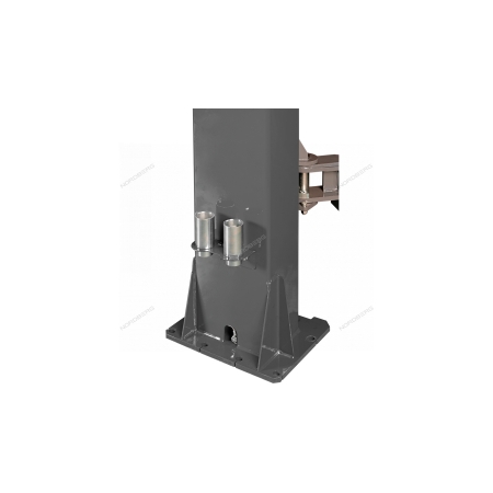 Подъемник гидравлический автомобильный двухстоечный 4т с верхней синхронизацией + снятие со стопоров с одной колонны 380в N4122HM-4G