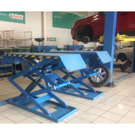 Подъемник ножницы 3т напольный TS-1113