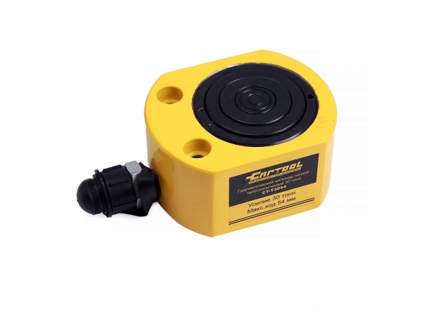 Гидравлический цилиндр низкий, телескопический 30т. Car-Tool CT-T3054