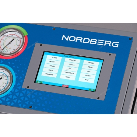 Установка автомат для заправки автомобильных кондиционеров  NF14 (NORDBERG)