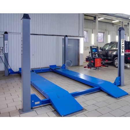 Четырехстоечный электрогидравлический подъемник, TS5.5D-4L