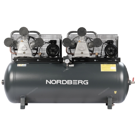 Компрессор поршневой с ременной передачей 380 В, ресивер 500 л, 1900 л/мин  NCP500/1900 (NORDBERG)