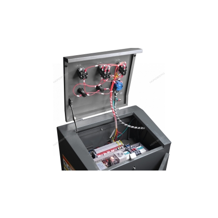 Подъемник ножничный для автосервиса 3,5т мобильный с встроенными адаптерами для SUV380в N631-3,5G_380