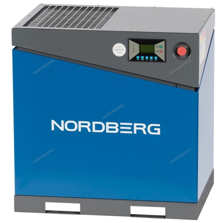 Компрессор винтовой, 11 кВт, 1450 л/мин, 10 бар, IP55, без ресивера NCA15  (NORDBERG)