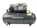 Компрессор поршневой с ременной передачей 380 В, ресивер 500 л, 1400 л/мин NCP500/1400 (NORDBERG)