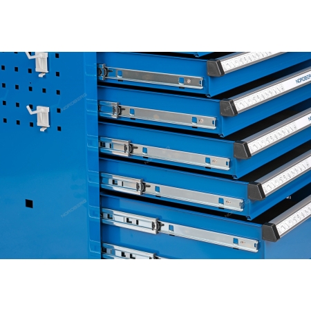 Тележка инструментальная, 7 выдвижных ящиков T8 (NORDBERG)