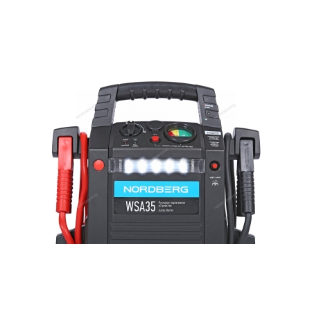 Пусковое портативное устройство 12/24 В, 2*22 А·ч WSA35 (NORDBERG)