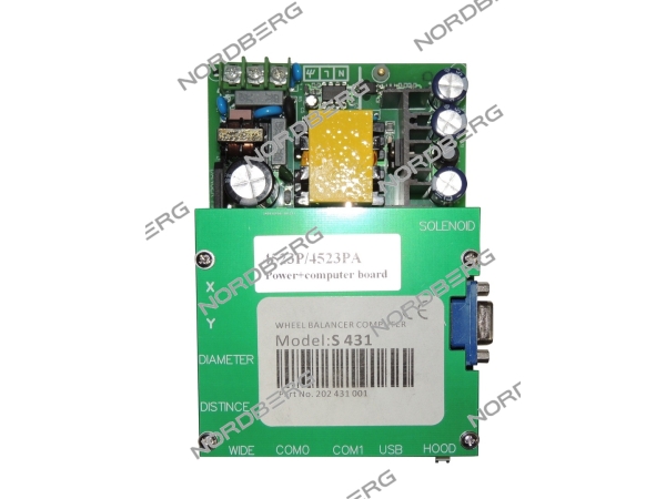 NORDBERG ЗАПЧАСТЬ ПЛАТА ПИТАНИЯ+ПЛАТА УПРАВЛЕНИЯ для 4523P/4523PA (комплект) 4523P#P+Mboard (NORDBERG)