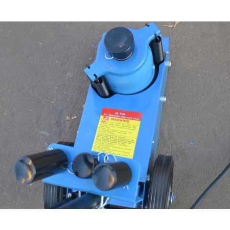 TS1600-7 Домкрат грузовой подкатной пневмогидравлика, 35т