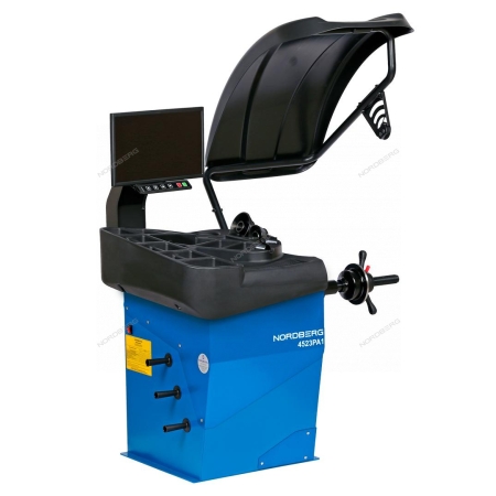 Станок балансировочный автомат с дисплеем, синий 4523PA1(B) (NORDBERG)