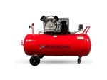 Компрессор ROSSVIK СБ4/С-200.LB30, 420л/мин, 10бар, ресивер 200л, 380В/2,2кВт RAL3001 КРАСНЫЙ