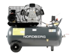Компрессор поршневой с ременной передачей, 380 В, ресивер 100 л, 580 л/мин NCP100/580 (NORDBERG)