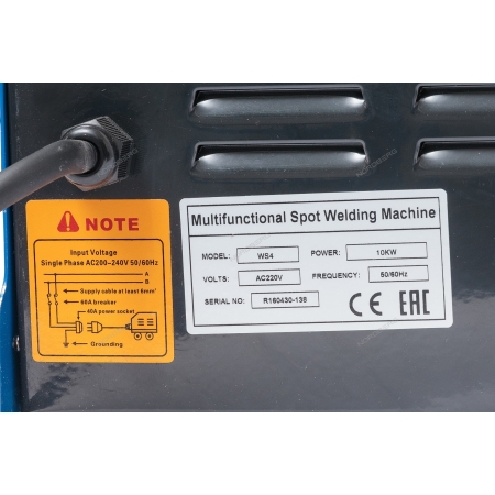 Аппарат сварочный, споттер, 220 В WS4 (NORDBERG)