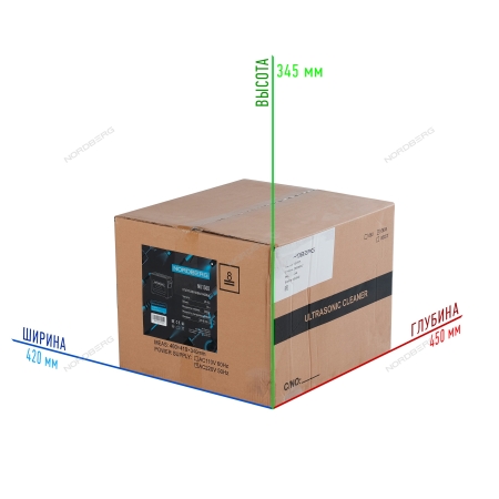 Ультразвуковая ванна с подогревом, 15 л NU150D  (NORDBERG)