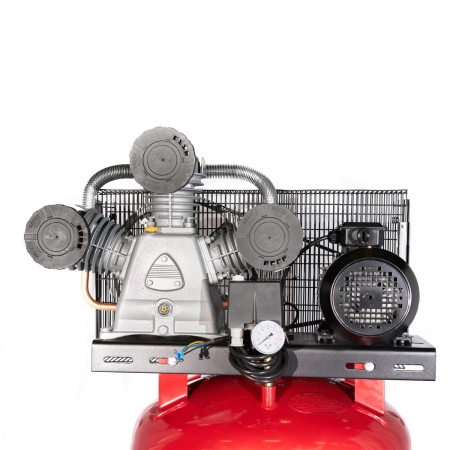 Компрессор ROSSVIK СБ4/Ф-270.LB75В, 950л/мин, 10бар, вертикальный 270л, 380В/5,5кВ RAL3001 КРАСНЫЙ