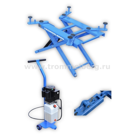 Подъемник автомобильный ножничный 2,7т мобильный TST27С
