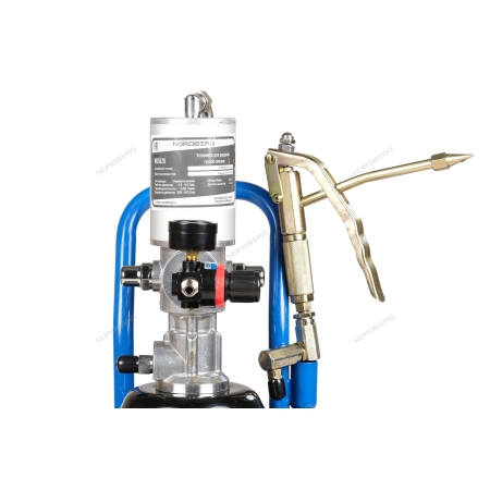 Установка пневматическая для раздачи густой смазки с баком 20 л NO5020 (NORDBERG)