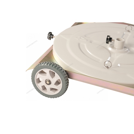 Насос для бочки 200 л для масла и смазки пневматический c тележкой NO5026 (NORDBERG)